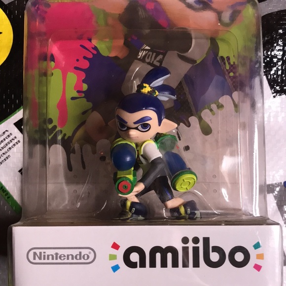 Nintendo Splatoon 3 Switch Video Game and Inkling Boy Amiibo Sealed Set 🦑🐙 - Picture 9 of 17